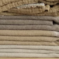 blomus Decke -MERINO- Moonbeam 130 x 200 cm