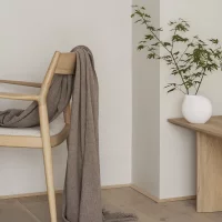 blomus Decke -MERINO- Fungi 130 x 200 cm