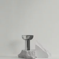 blomus Vase -MIYABI- Farbe Stainless Steel Size L