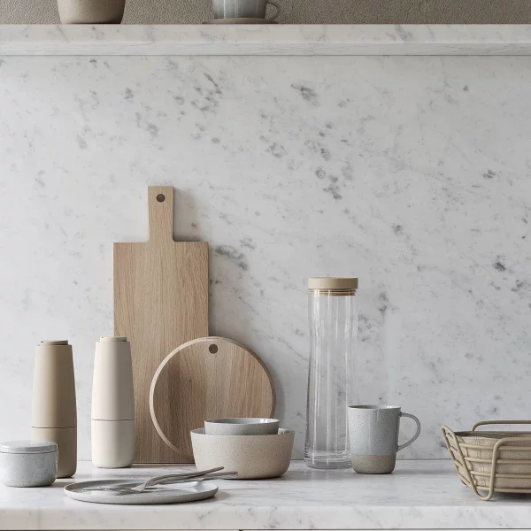 blomus Salz- & Pfeffermühle -SALPI- mit Keramikmahlwerk, Nomad/Moonbeam