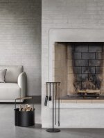 blomus Holzkorb -ASHI- Farbe Black Oak Größe M