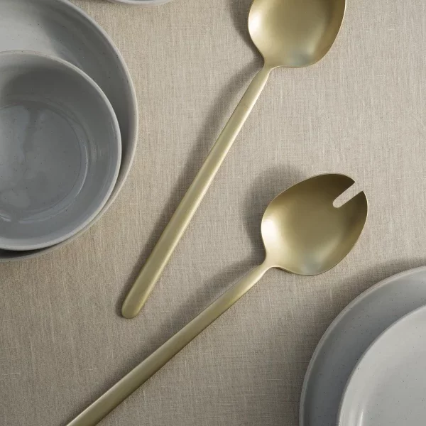 blomus Salatbesteck -STELLA- Farbe Champagne