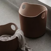 blomus Filzkorb -TIGGY- Farbe Rustic Brown / Tan Size S