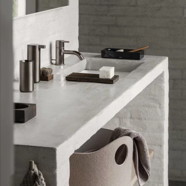 blomus Filzkorb -TIGGY- Farbe Fungi / Micro Chip S