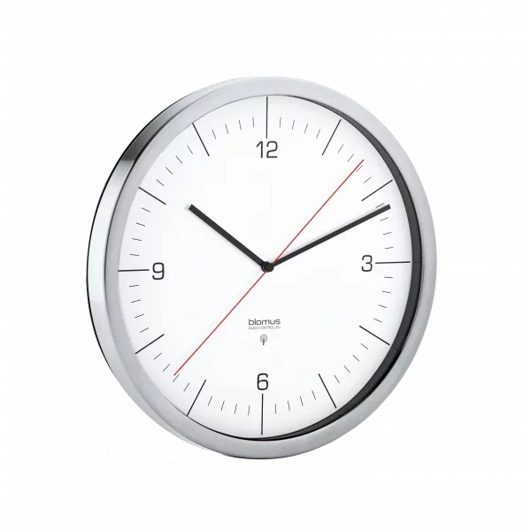 blomus Funkuhr -CRONO- White Size L