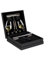 Sompex Korky Akku- Flaschenleuchte schwarz