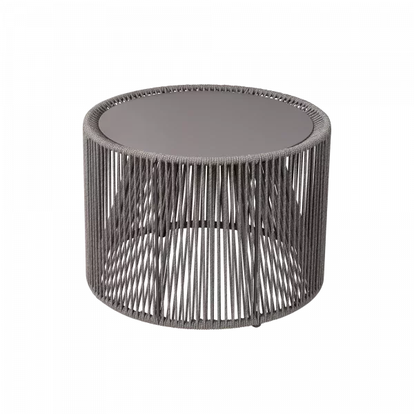 blomus Outdoor Beistelltisch -ROPE- Farbe Coal Size M