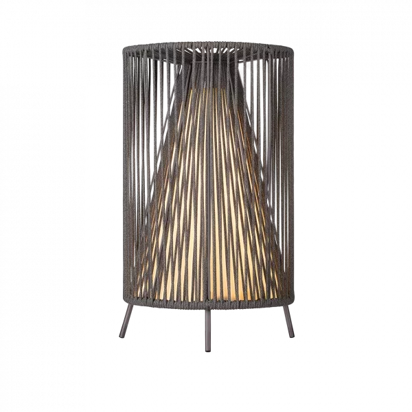 blomus Mobile LED-Leuchte -ROPE- Farbe Coal