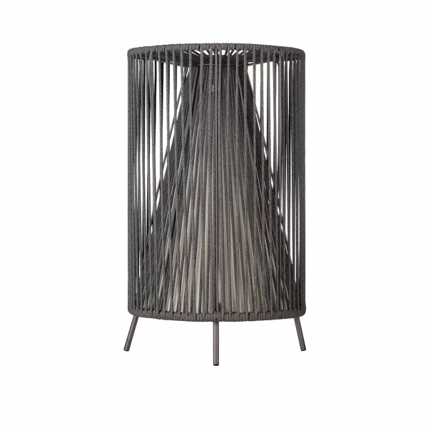 blomus Mobile LED-Leuchte -ROPE- Farbe Coal