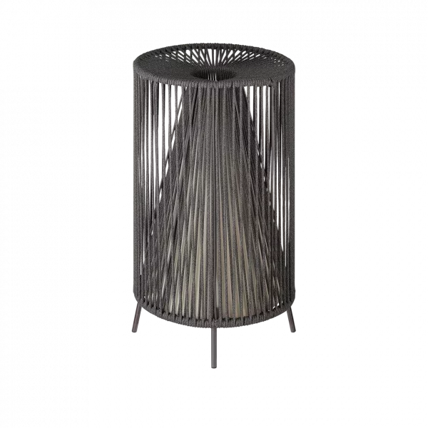 blomus Mobile LED-Leuchte -ROPE- Farbe Coal