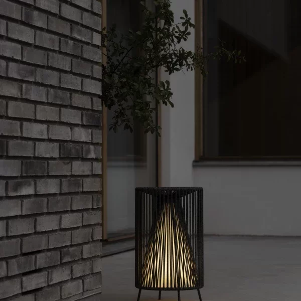 blomus Mobile LED-Leuchte -ROPE- Farbe Coal