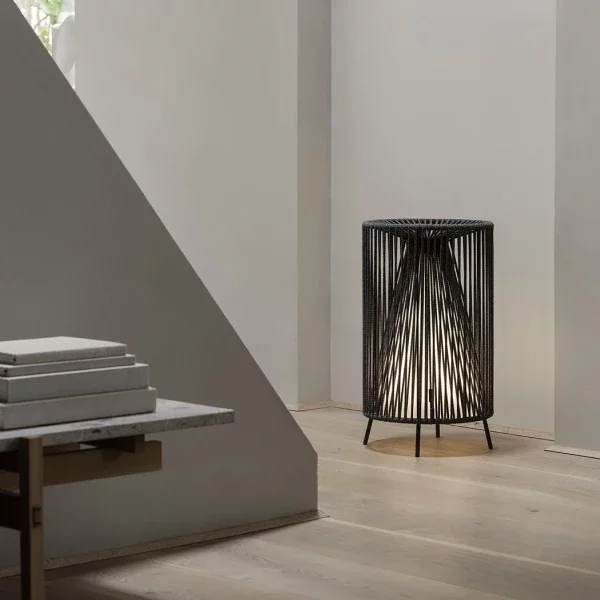 blomus Mobile LED-Leuchte -ROPE- Farbe Coal