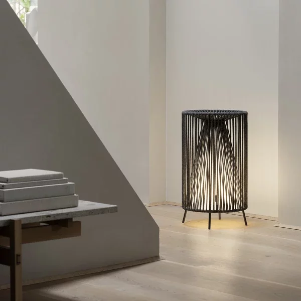 blomus Mobile LED-Leuchte -ROPE- Farbe Coal