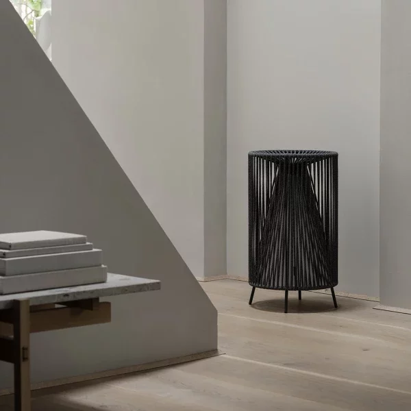 blomus Mobile LED-Leuchte -ROPE- Farbe Coal