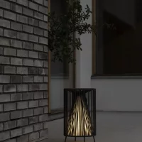 blomus Mobile LED-Leuchte -ROPE- Farbe Coal