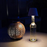 Sompex Top 2.0 champagner RGB Akkuleuchte Flaschenaufsatz