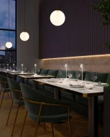 Sompex Dave Akku-Tischleuchte weiß