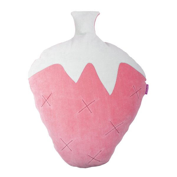 Strawberry for ever - Nickykissen komplett pink peach von farbenfreunde