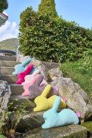 Rabbit Alarm - Nickykissen komplett himbeer von farbenfreunde