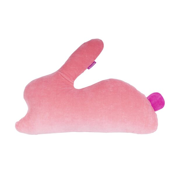 Rabbit Alarm - Nickykissen komplett pink peach von farbenfreunde