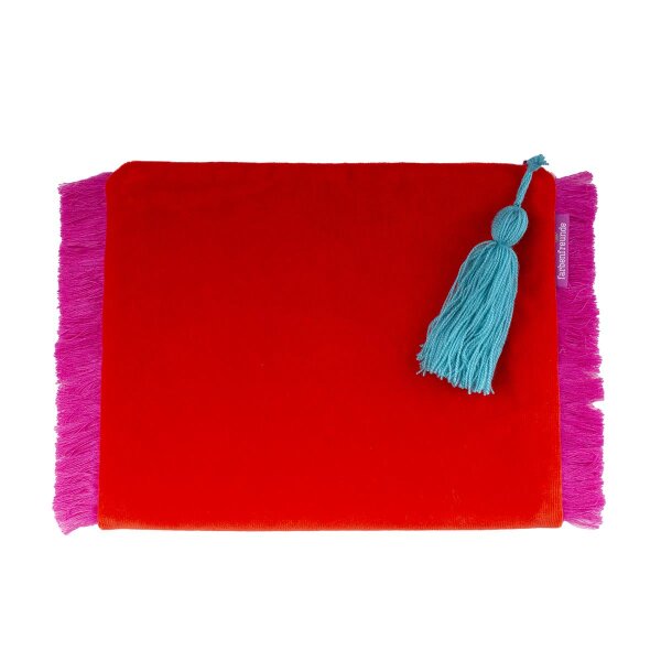 Clutch Ava Nicky blutorange von farbenfreunde