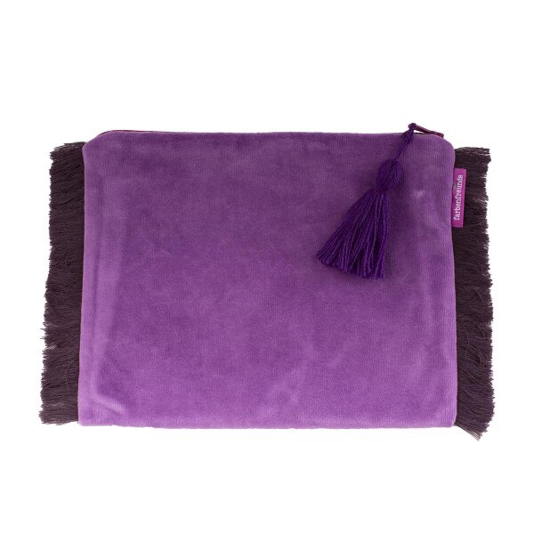 Clutch Ava Nicky dancing purple von farbenfreunde