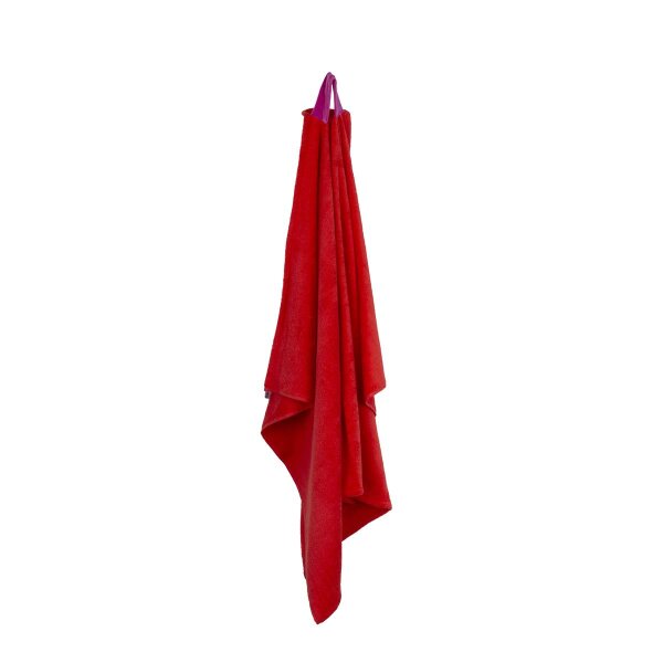 Fresh Frottee Hang Up Towel blutorange von farbenfreunde