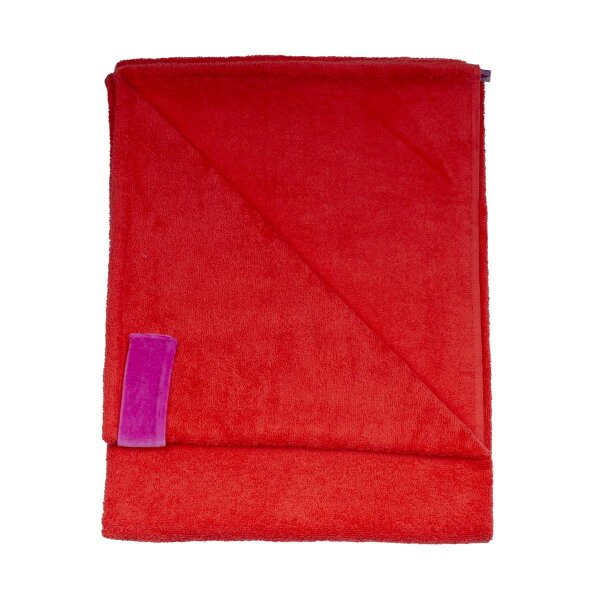 Fresh Frottee Hang Up Towel blutorange von farbenfreunde