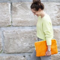 Fresh Frottee Big Love Bag blutorange von farbenfreunde