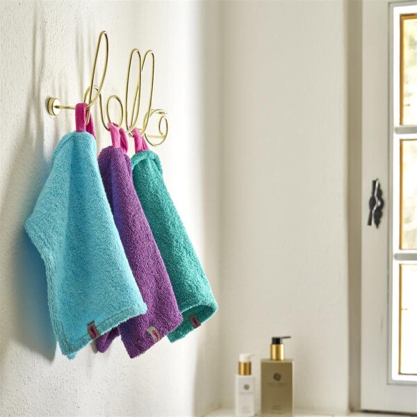 Fresh Frottee Hands Up karibik 2 Stück von farbenfreunde