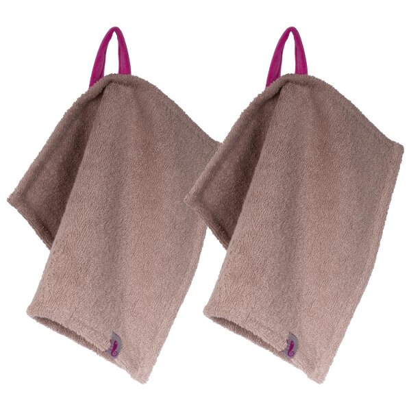 Fresh Frottee Hands Up auster 2 Stück von farbenfreunde