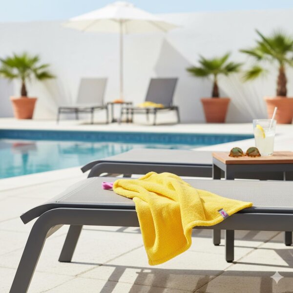 Fresh Frottee Hands Up sunflower 2 Stück von farbenfreunde