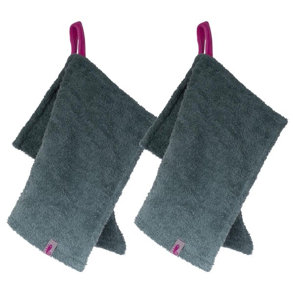 Fresh Frottee Hands Up pine 2 Stück von farbenfreunde