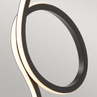 Elstead Tischleuchte Flamingo schwarz