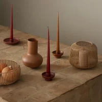 blomus Laterne -LITO- Farbe Indian Tan Size S