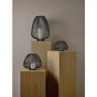 blomus Laterne -LYVA- Farbe Mourning Dove Size S