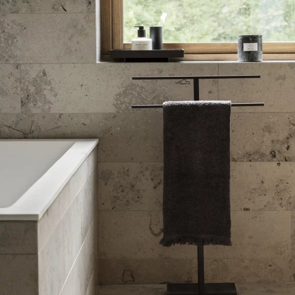 blomus Badetuch -FRINO- Farbe Satellite 70 x 140 cm