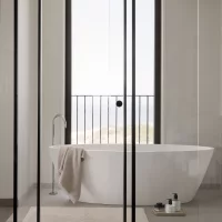 blomus Badetuch -FRINO- Farbe Micro Chip 70 x 140 cm