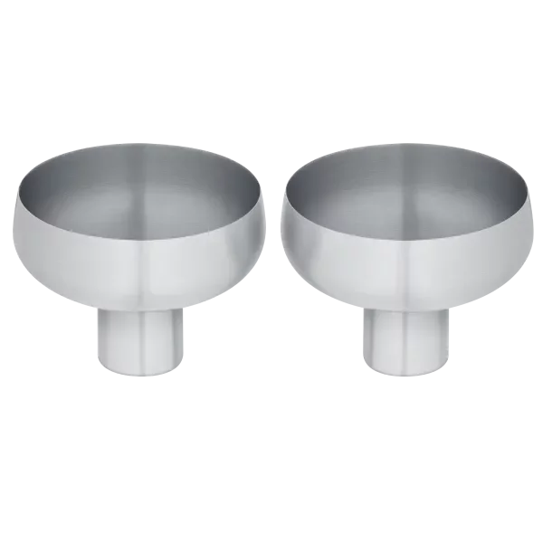 blomus 2er Set Edelstahl Champagnerschale -KOYOI STEEL- matt