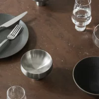 blomus 2er Set Edelstahl Champagnerschale -KOYOI STEEL- matt