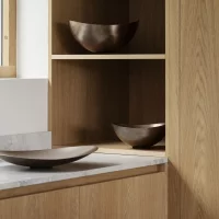 blomus Flache Schale -ONDEA- Farbe Edelstahl poliert Größe M