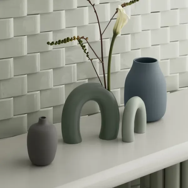 blomus Vase -COLORA- Farbe Tradewinds Size L