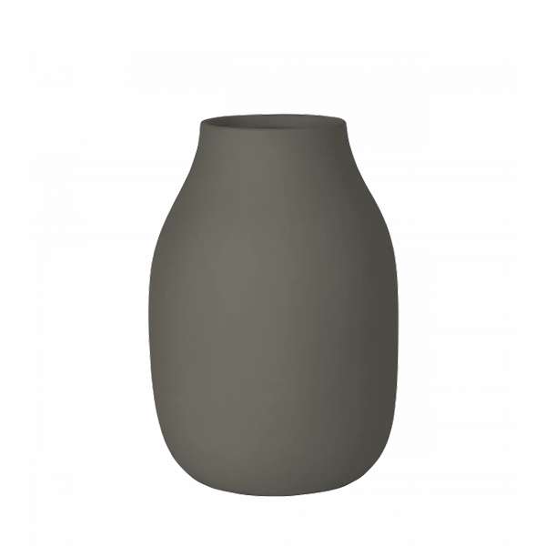 blomus Vase -COLORA- Steel Gray - Size S