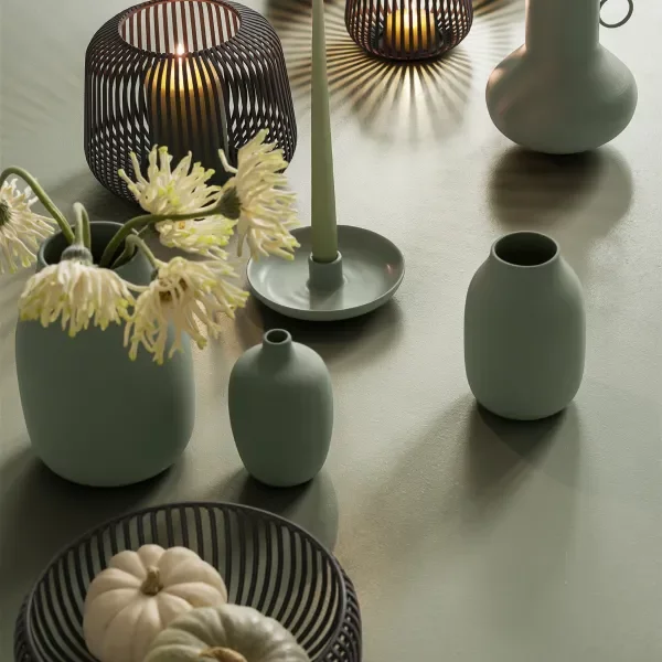 blomus Vase -COLORA- Farbe Amber Brown Size S