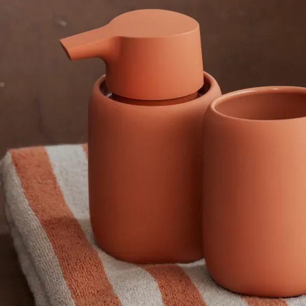 blomus Zahnputzbecher -SONO- Amber Brown 300 ml