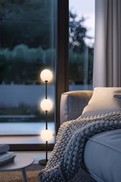 Akku LED Stehleuchte Glowing Elegance 3