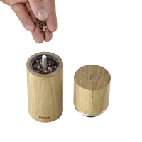 blomus Salz- & Pfeffermühle -PEPE- Farbe Oak 2er Set