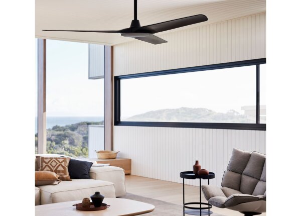 Lucci Air Deckenventilator Abyss Schwarz