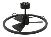 Lucci Air Deckenventilator Cessna Schwarz mit LED Beleuchtung