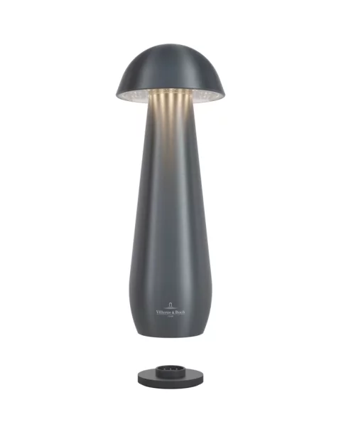 Villeroy & Boch Modena 21cm Akku LED Tischleuchte graphit
